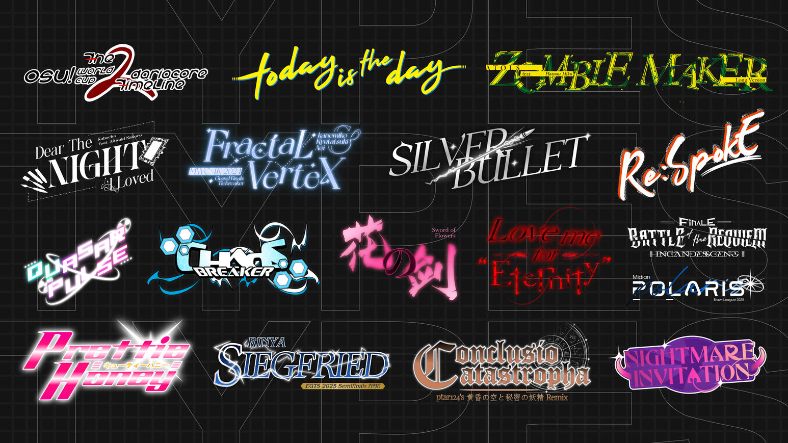 "Types" - Typography Compilation in 2024 - 2025