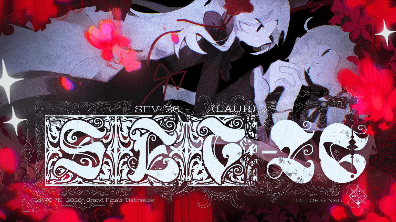 16:9 Background Design for SEV-26 - MWC 7K 2026 Grand Finals Tiebreaker